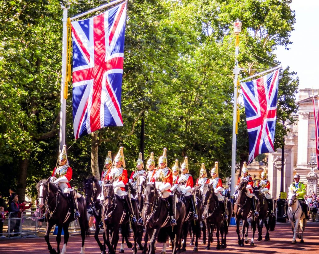 Household Cavalry on Parade